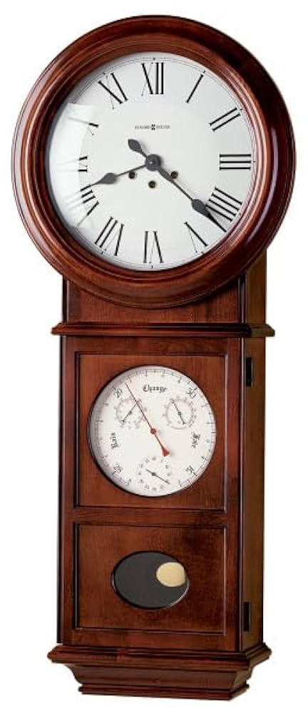 Amazon.com: Howard Miller Ada Wall Clock II, Wooden Touch